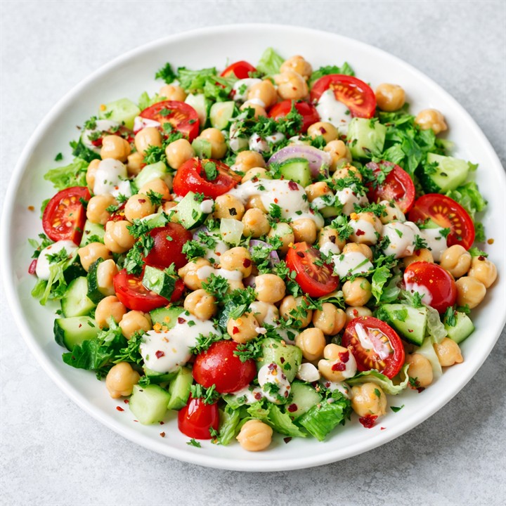 Chickpea salad