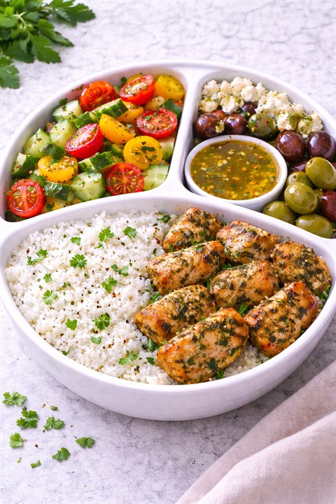Mediterranean Rice Bowl