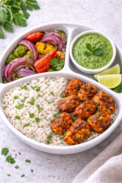 Tandoori rice bowl